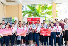 Handing over clean drinking water system to students in Lien Chieu District – Da Nang in September 2019